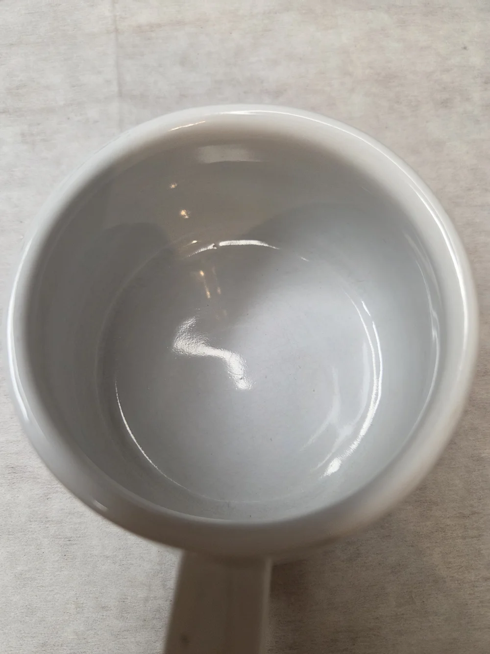 Vintage Campbells Ceramic White Novelty Child Face Coffee Mug